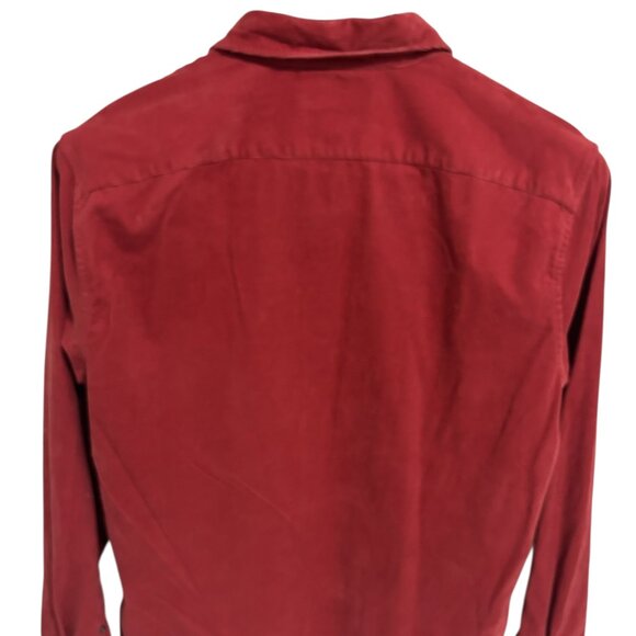Bonobos Shirt Jacket Mens XL Red Button Up Slim Fit Shacket Thick Material - Picture 6 of 6
